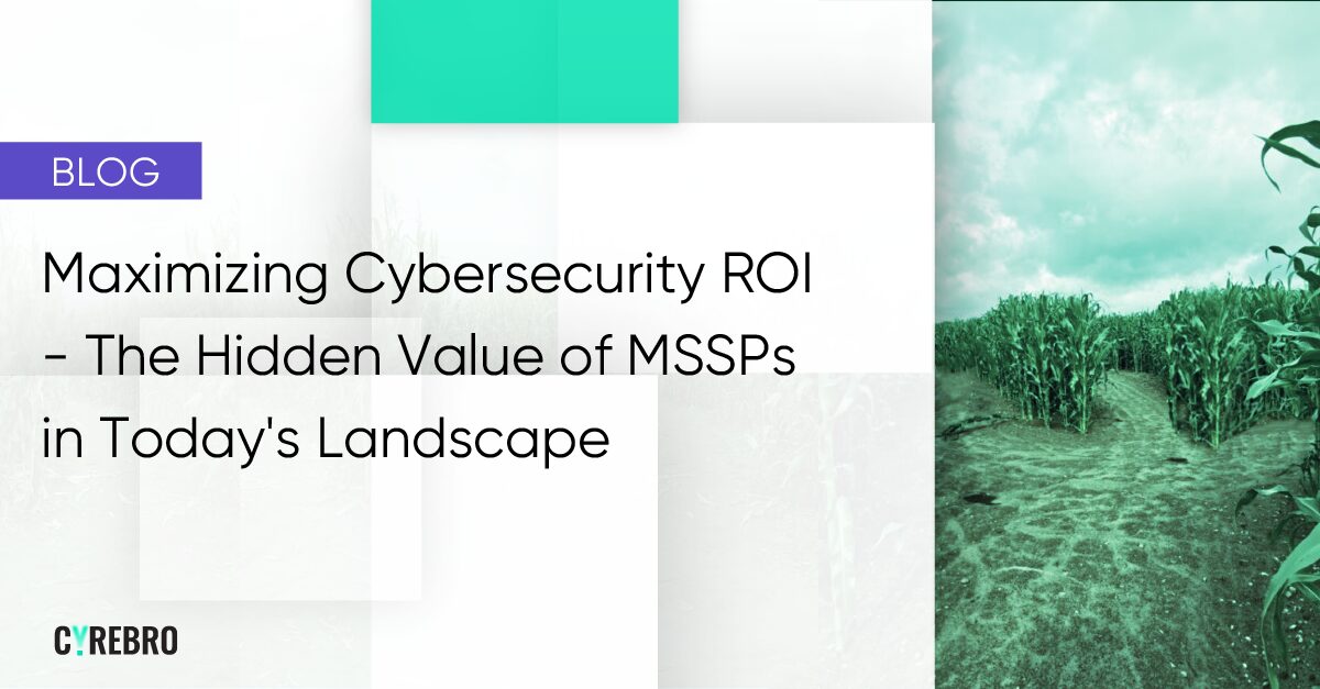 Maximizing Cybersecurity ROI - The Hidden Value Of MSSPs In Today's ...